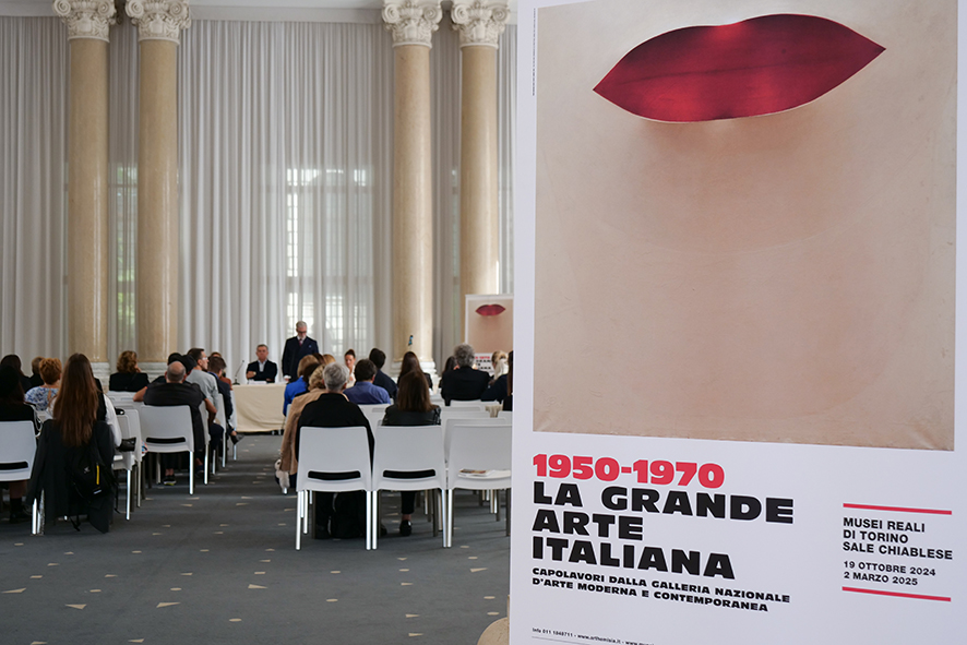 L'arte contemporanea italiana 1950-1970 ai Musei Reali di Torino
